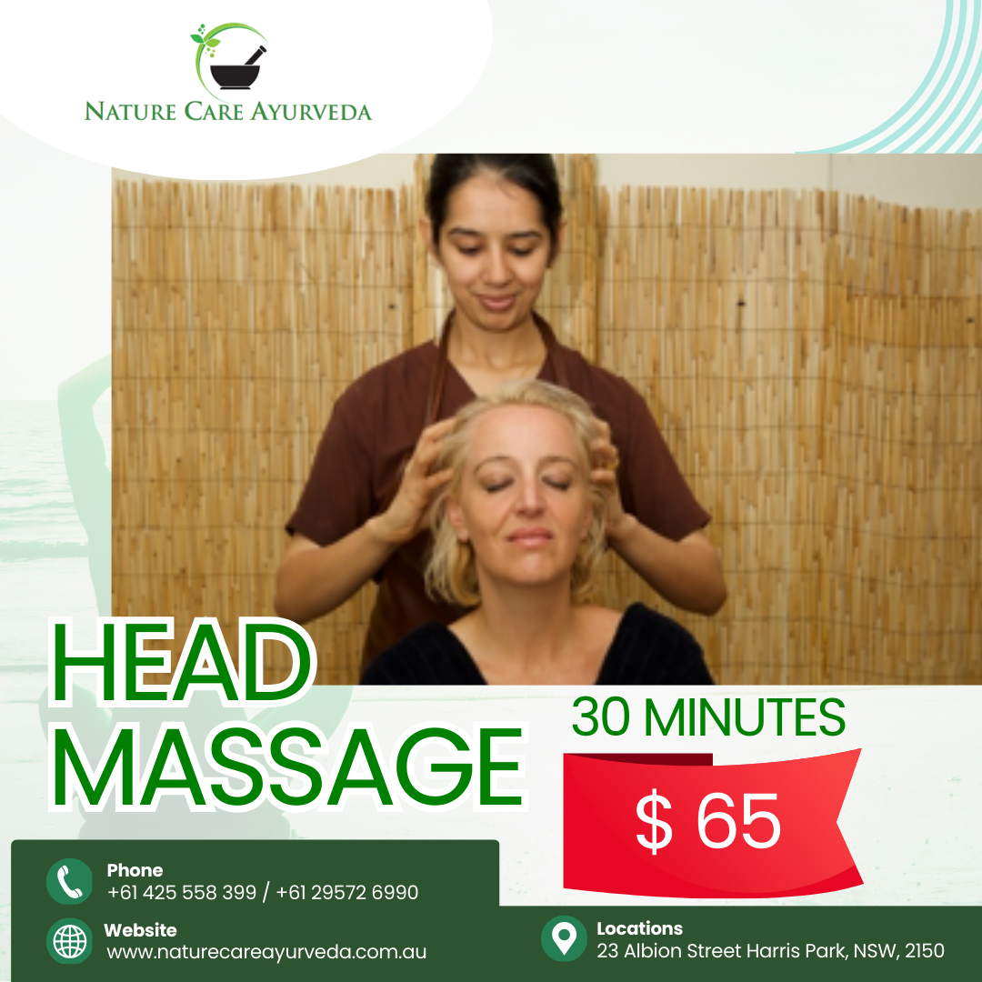 04 – Head Massage Head Massage - 30 Minutes