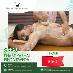 SSPS - Shastikashali Pinda Sweda - 1 Hour
