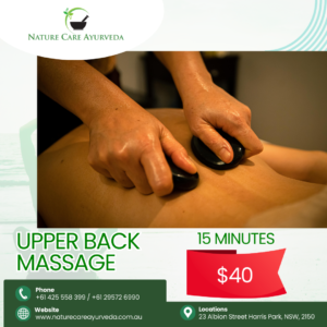 Upper Back Massage - 15 Minutes